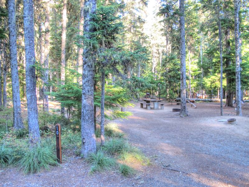 Frog Lake Campground Oregon Mount Hood