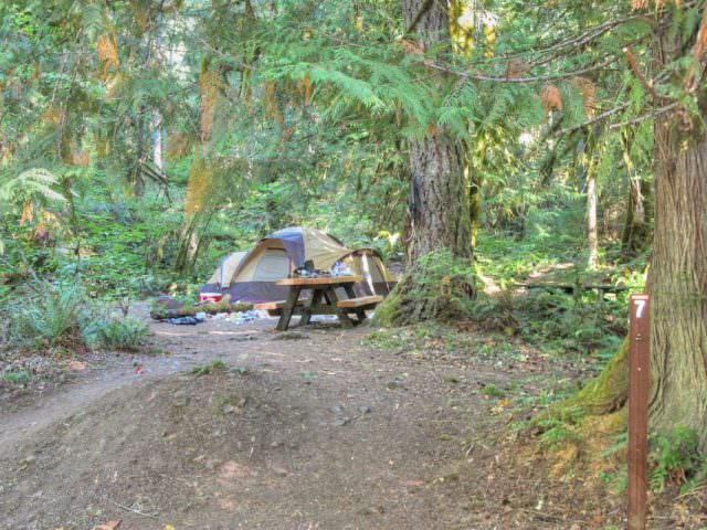 Ripplebrook Campground Site#7 Up close