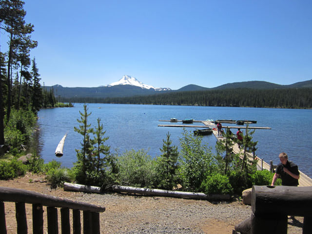 Olallie Lake in Oregon