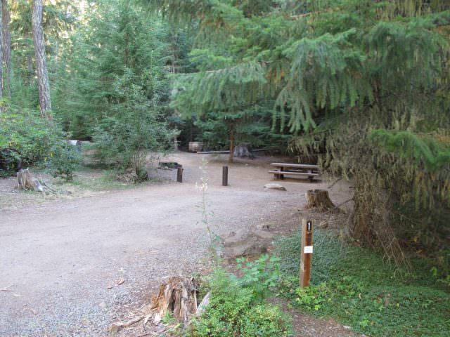 Hoodview Campground Site #1