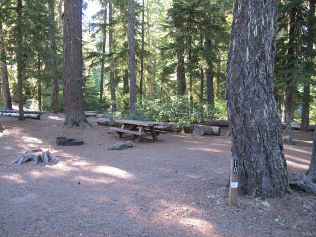 Hoodview Campground Site #10