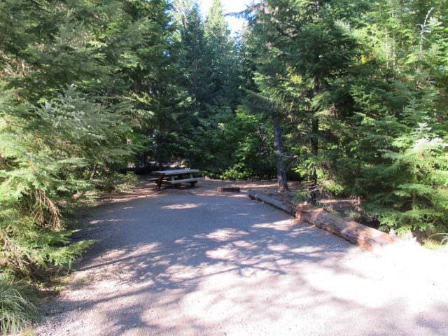 Hoodview Campground Site #12