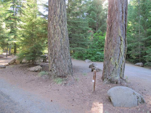 Hoodview Campground Site #17