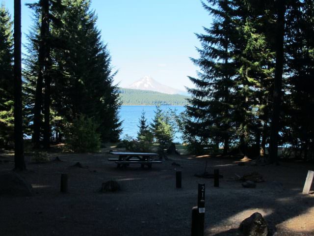 Hoodview Campground Site #21