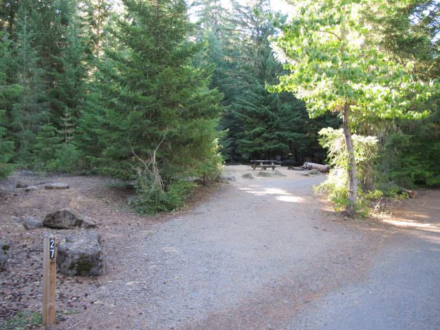 Hoodview Campground Site #27