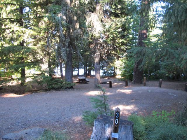 Hoodview Campground Site #30