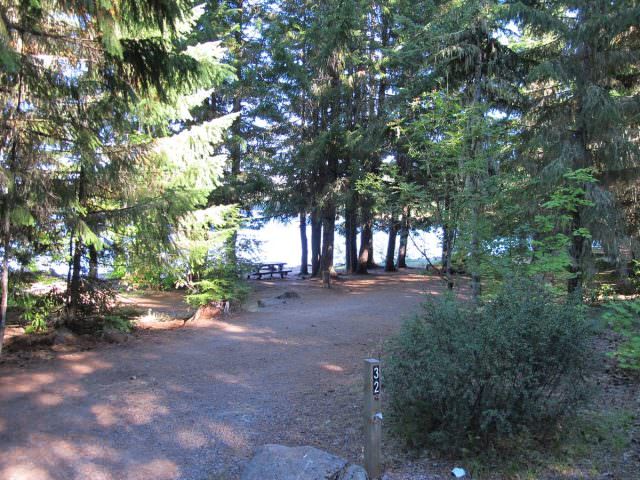 Hoodview Campground Site #32