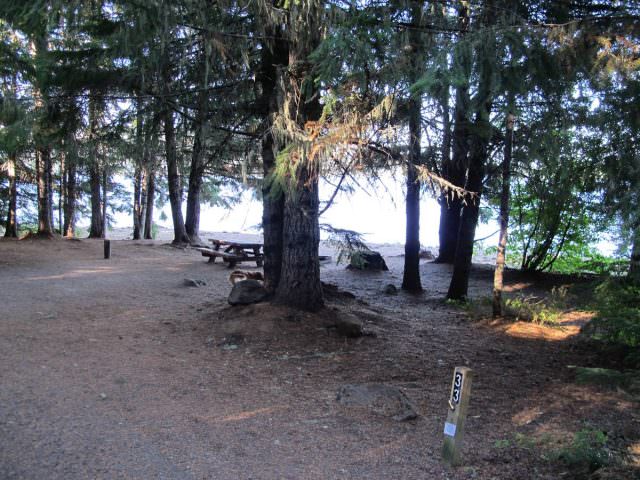 Hoodview Campground Site #33