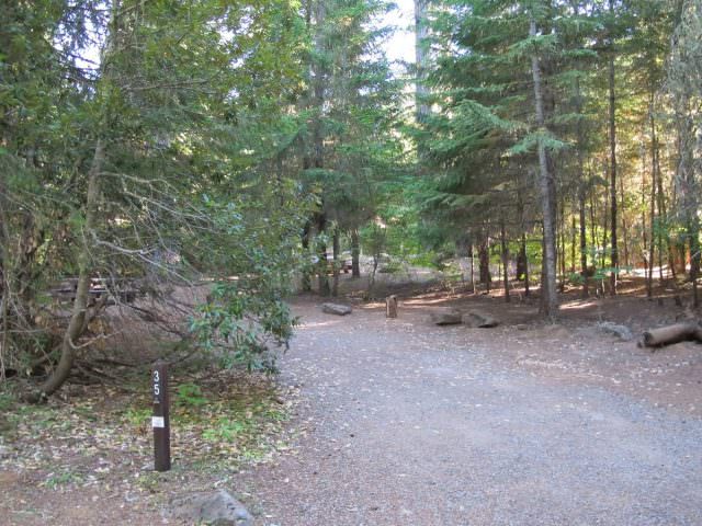 Hoodview Campground Site #35