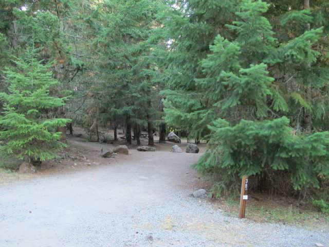 Hoodview Campground Site #38