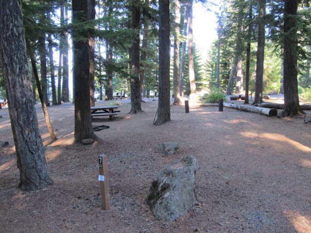 Hoodview Campground Site #7