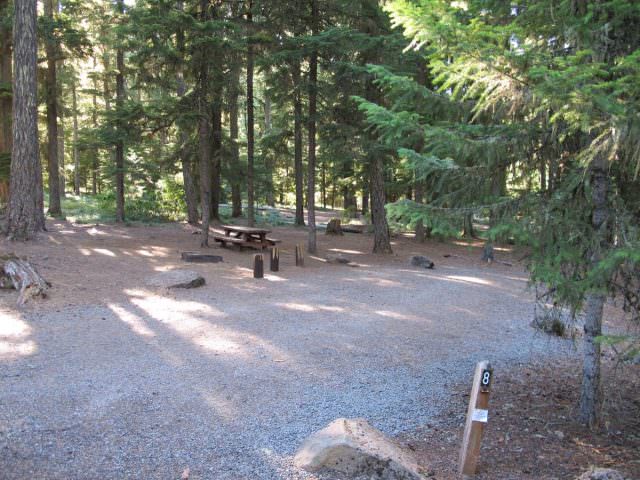 Hoodview Campground Site #8