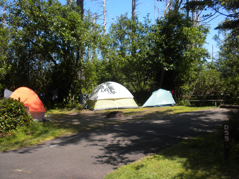Cape lookout state park campground tillamook oregon coast