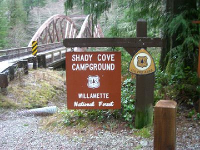 Shady Cove Sign