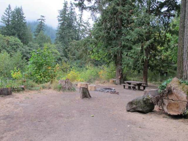 Armstrong Campground Site #7