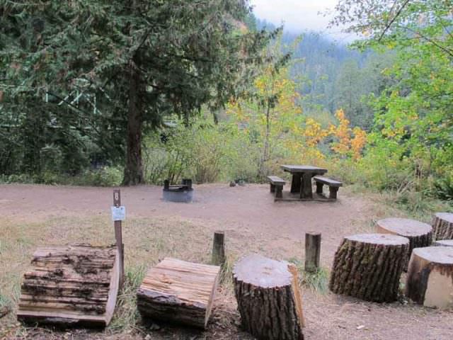 Armstrong Campground Site #8