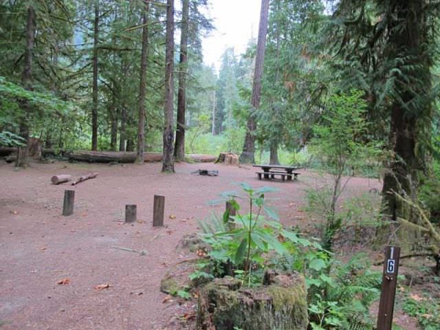 Fish Creek Campground Site#16