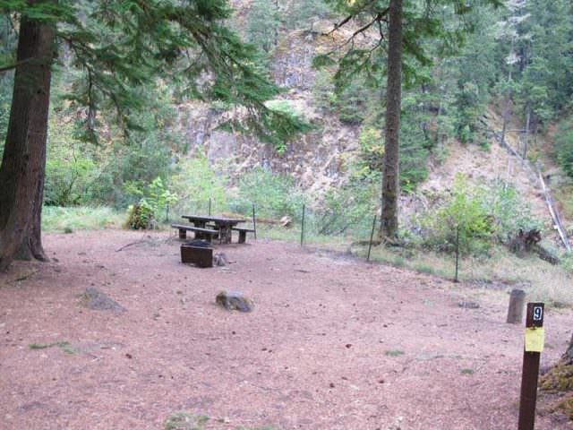 Fish Creek Campground Site#9