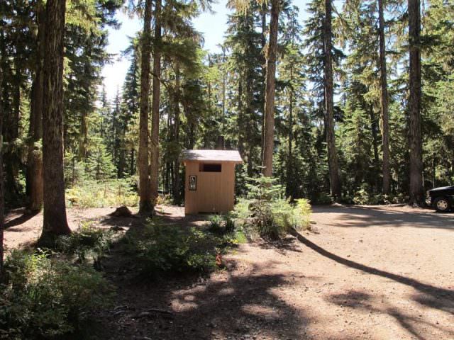 Hideaway Lake Toilet