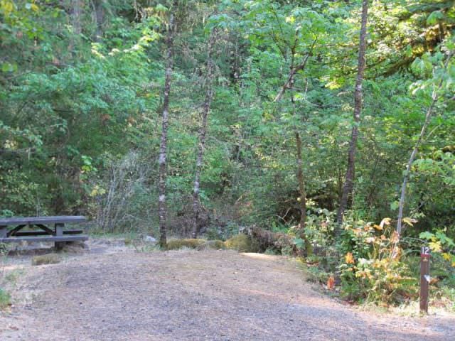 Rainbow Campground Site#12