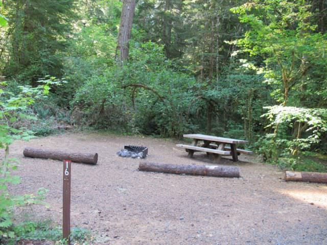 Rainbow Campground Site#16