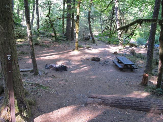 Rainbow Campground Site#6