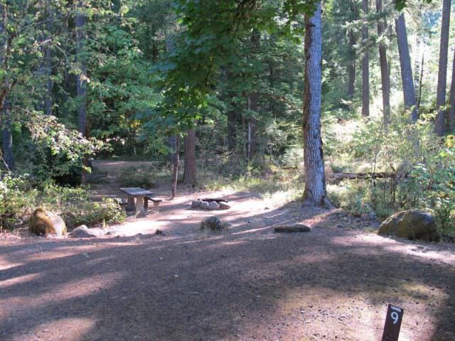 Rainbow Campground Site#9