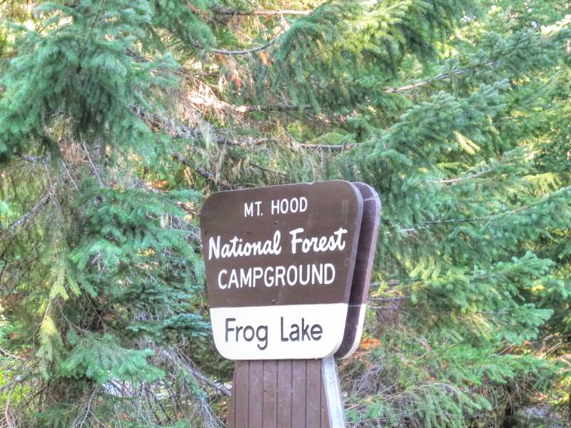 Frog Lake Campground Oregon Mount Hood