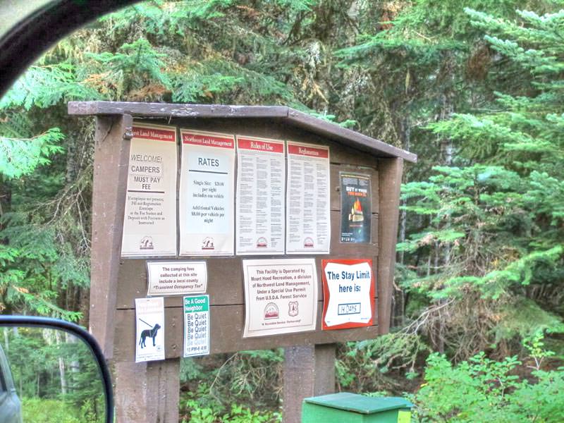 Frog Lake Campground Oregon Mount Hood
