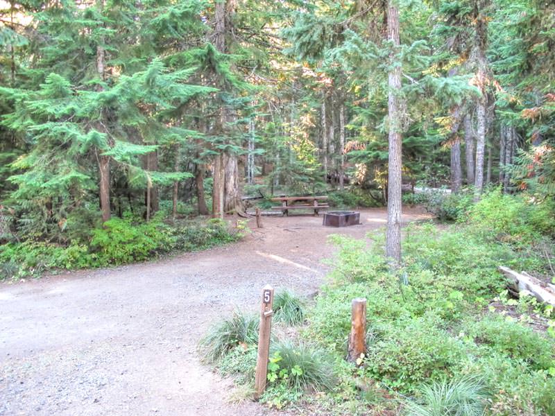 Frog Lake Campground Oregon Mount Hood