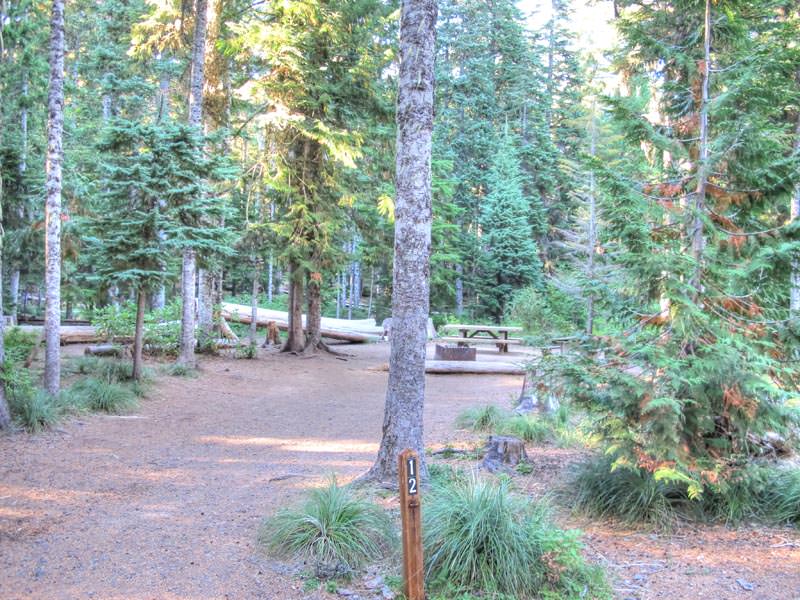 Frog Lake Campground Oregon Mount Hood