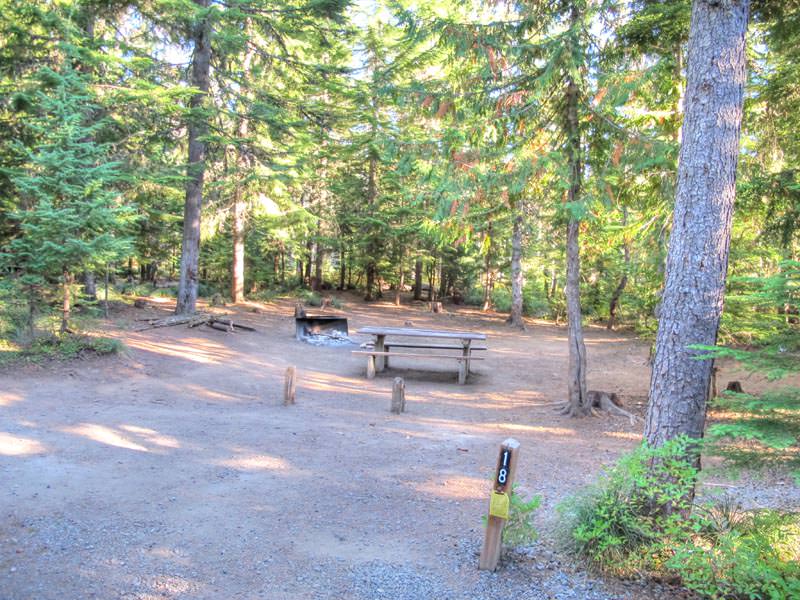 Frog Lake Campground Oregon Mount Hood