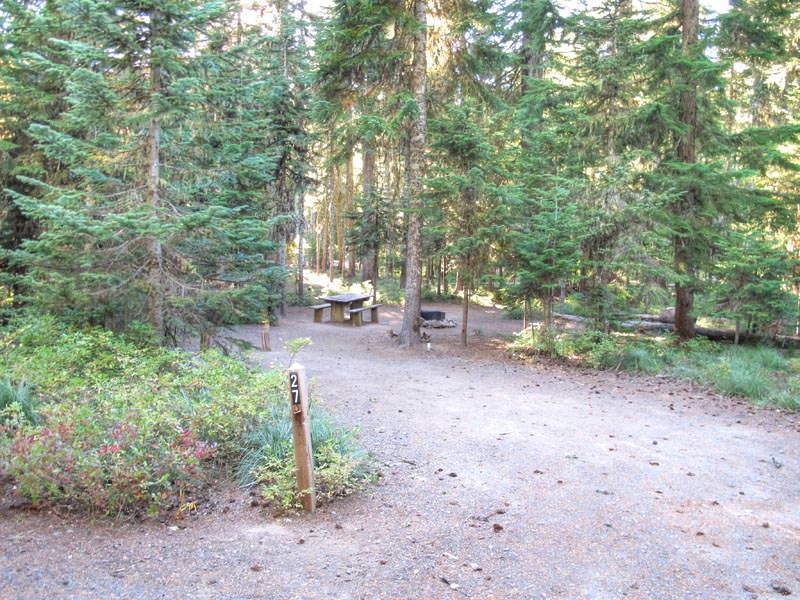 Frog Lake Campground Oregon Mount Hood