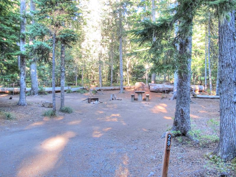 Frog Lake Campground Oregon Mount Hood