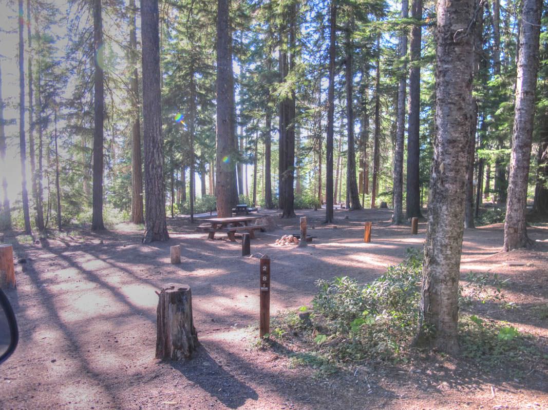 Clear Lake Campground, Mt. Hood Oregon