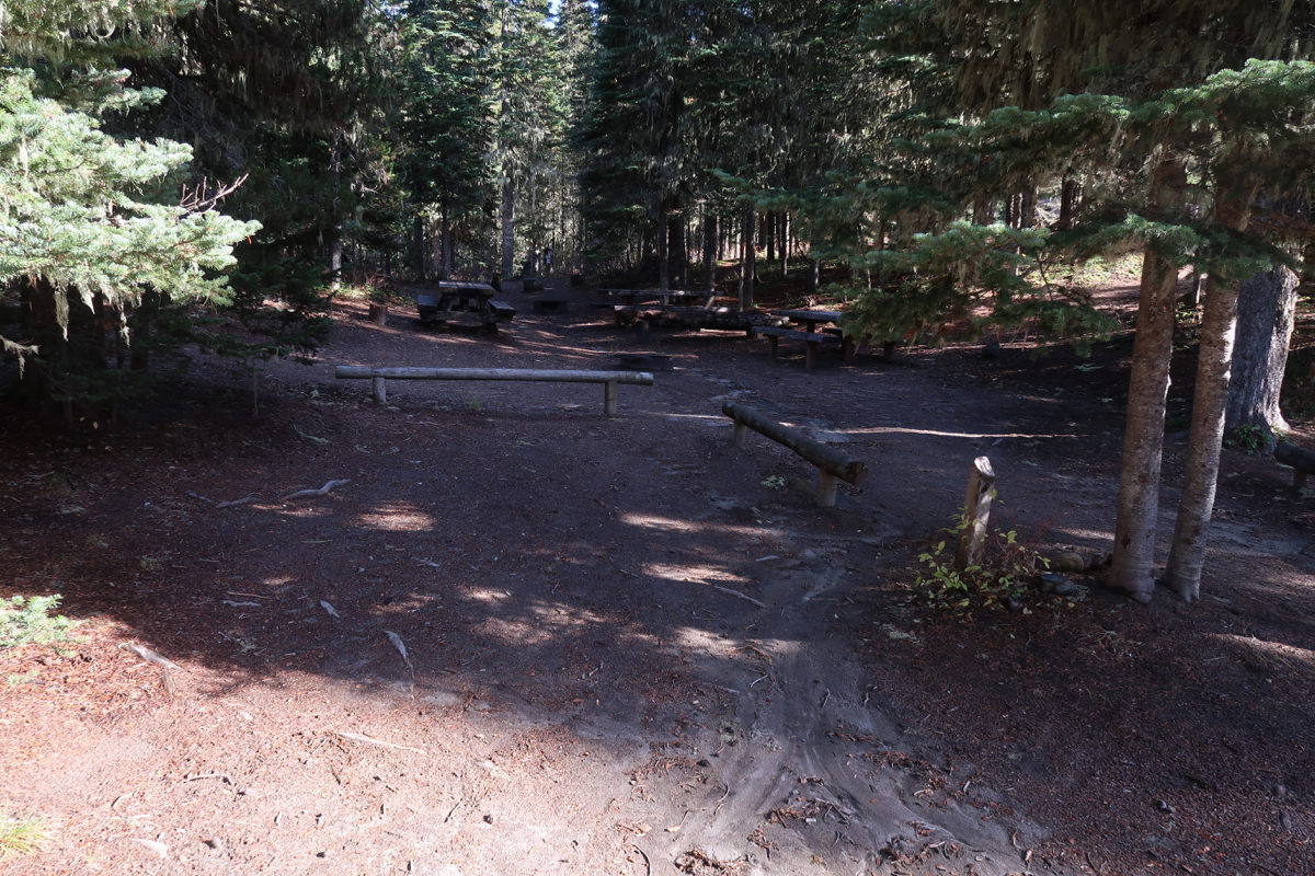 Horseshoe Lake Campground Mt. Adams, Washington