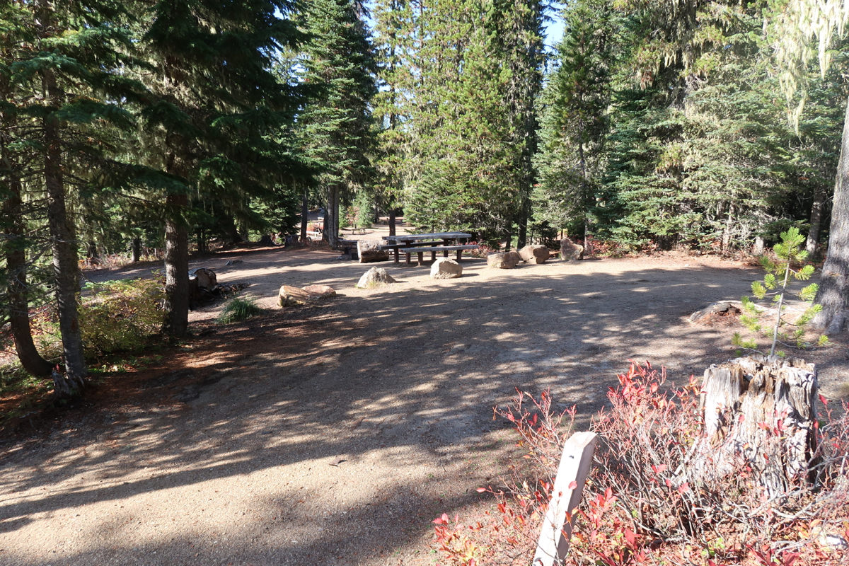 Horseshoe Lake Campground Mt. Adams, Washington