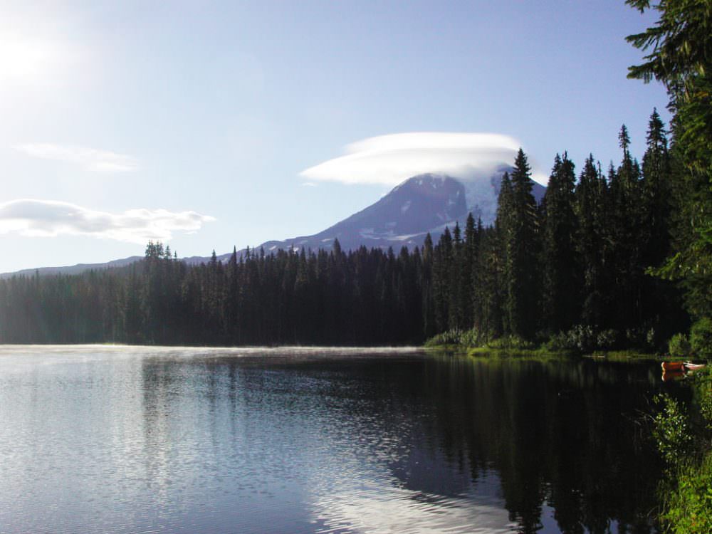 Horseshoe Lake Campground Mt. Adams, Washington