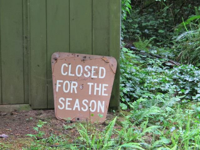 Closed Sign