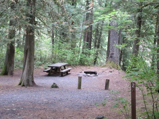 Lockaby Campground Site# 2