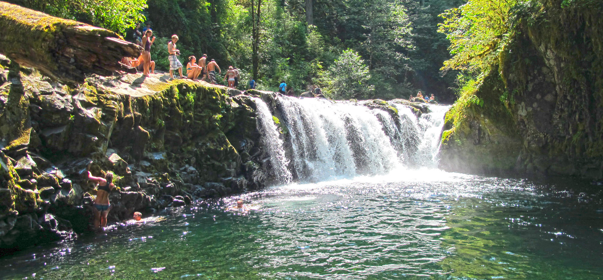 Lower Punch Bowl Falls Eagle Creek, Oregon