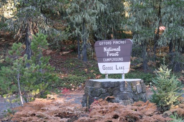 Goose Lake Sign