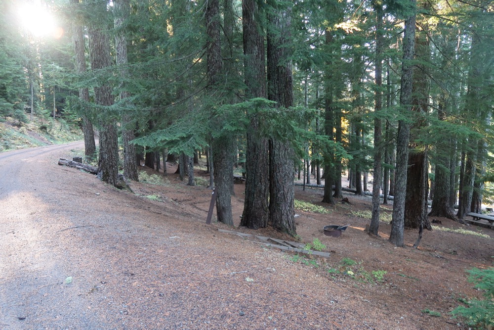 Goose Lake Campground Gifford Pinchot National Forest, Washington