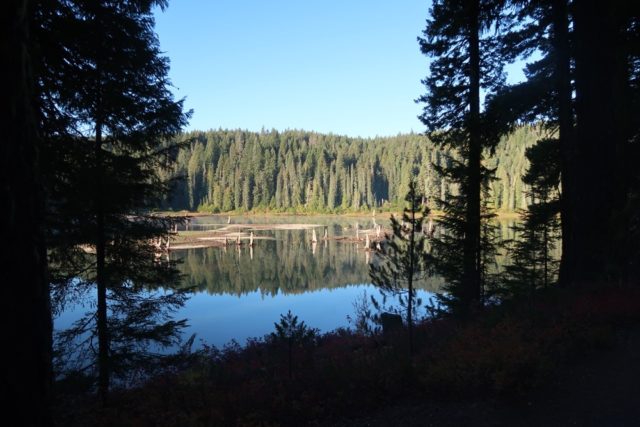 View from campground