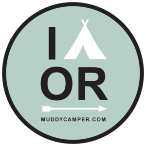 I CAMP Oregon Sticker