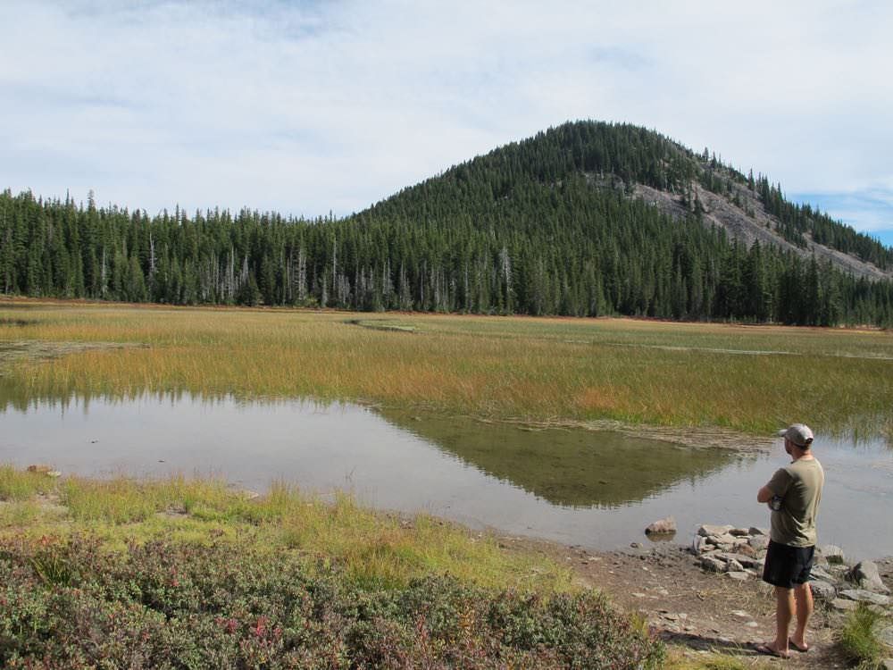 Breitenbush Lake Muddy Camper