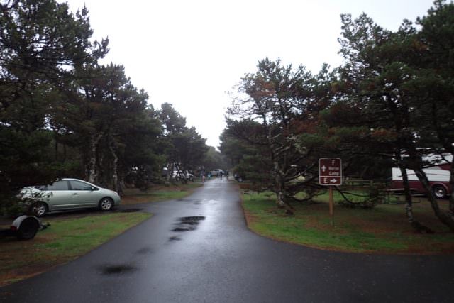 Looking toward F loop