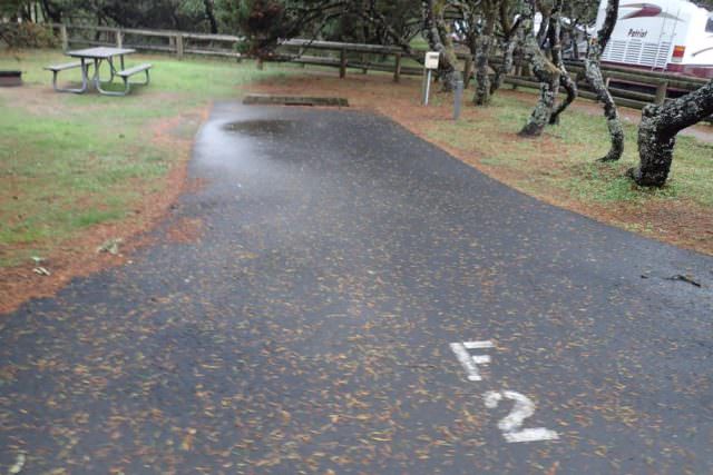 Nehalem Bay Campground Site# F2