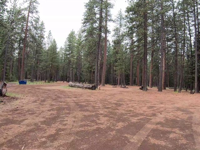 Open space Open space in campground