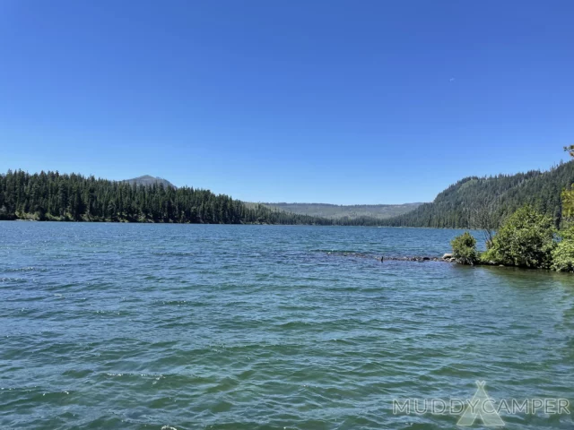 View from Suttle Lake Lodge